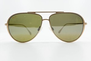 Maui Jim MJ 543-16A Shallows Sunglasses Matte Gold Titanium 9904
