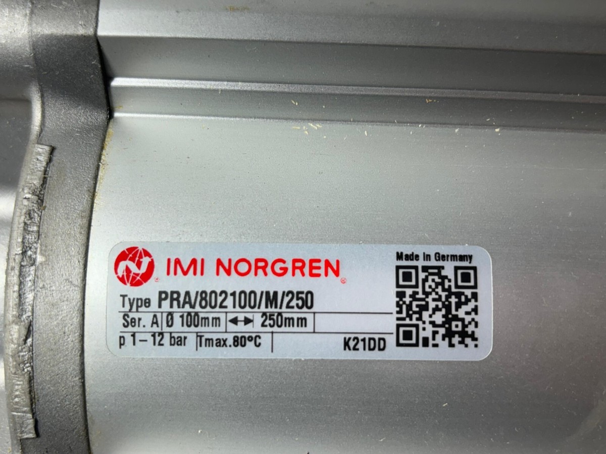 IMI NORGREN AIR CYLINDER PRA/802100/M/250 | eBay
