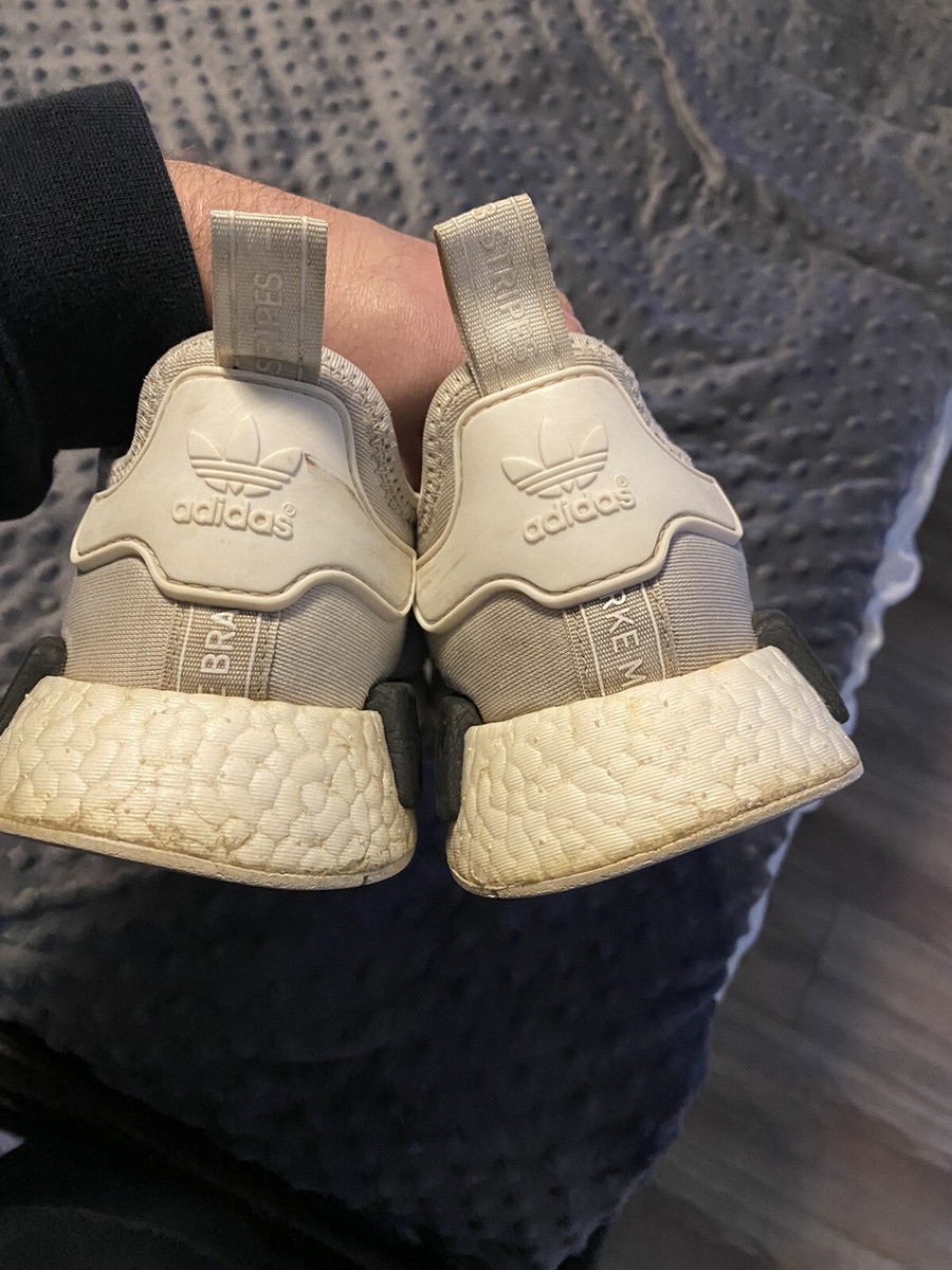 Adidas NMD r1 white | eBay