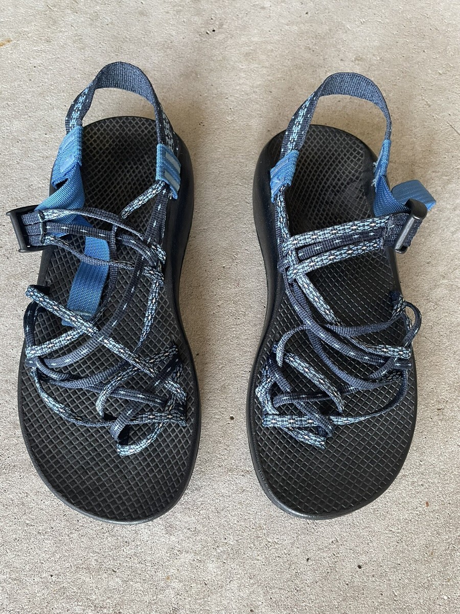 Chaco ZX/3 Women's Blue Outdoor Sandals Size 10 | eBay