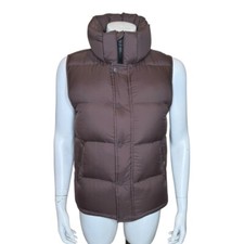 Tna Aritzia Womens The Super Puff Vest Xs 700 Fill Premium Down Mocha Brown