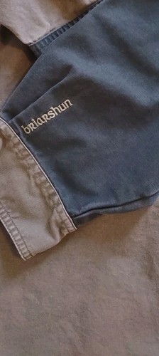 Columbia Heavy Shooting Shirt Briarshun XL Button Long Sleeve Color Block Patch - Picture 5 of 8