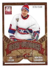 2012-13 Elite Rookie Anthology The Great Outdoors Guy Lafleur /500