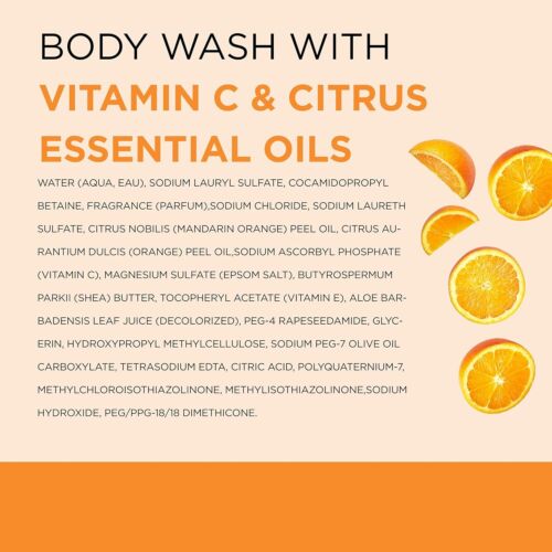 Body Wash with Pure Epsom Salt, Glow & Radiance with Vitamin C & Citrus - Picture 10 of 11