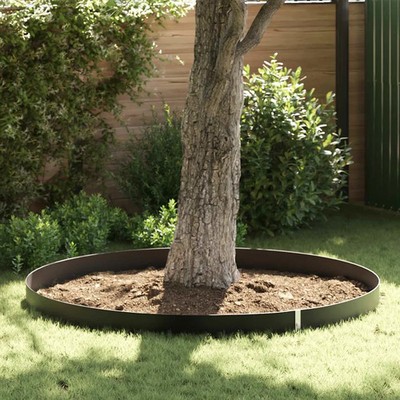 Wurzelsperre Schwarz Polyethylen Gartenbarriere Gartenarbeit im Freien vidaXL