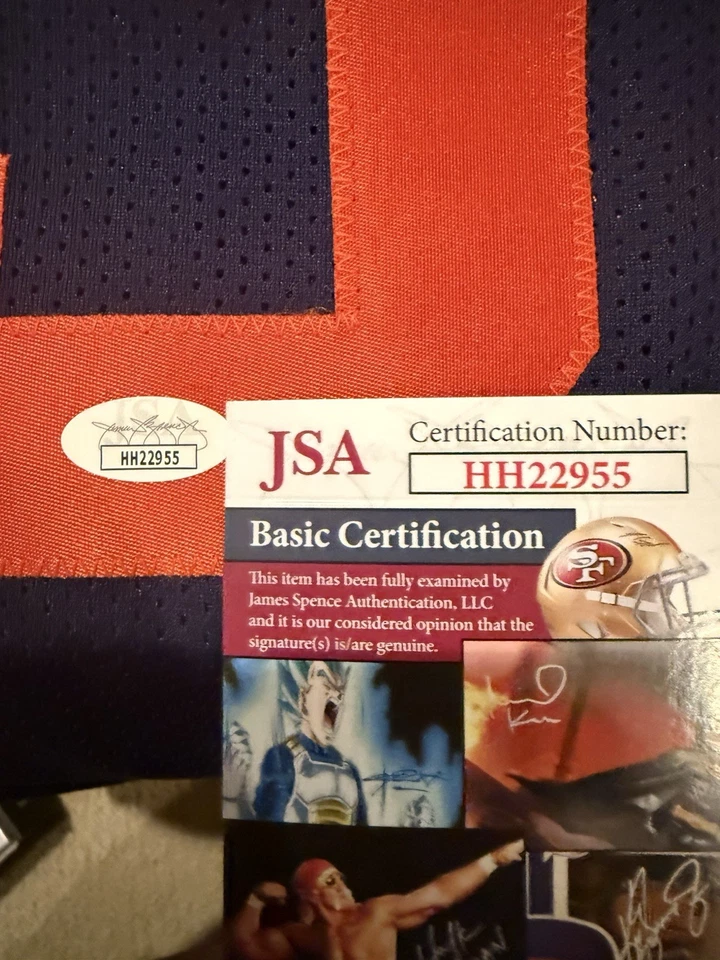 Khalil Mack Chicago Bears  signed autographed custom Jersey size XL JSA COA - Image 3 of 4