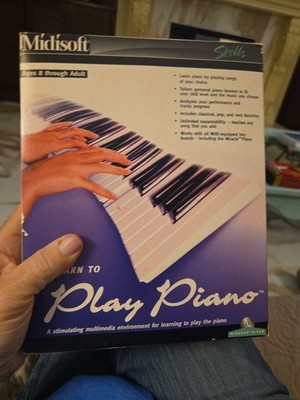 IBM Midisoft Learn To Play Piano CIB Inserts Manual