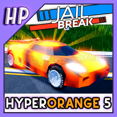 ORANGE Hyper Chrome Level 5 💎CLEAN・FAST DELIVERY⚡ Jailbreak