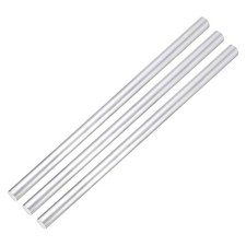 3Pcs 6061 T651 Aluminum Rod, 0.51" Dia 12" Length Solid Round Aluminum Bars