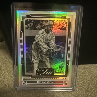 2025 Panini Three and Two - Joe Jackson, Joe Jackson #86 Holo Silver /49 (RC)