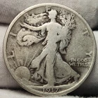 1917 P Walking Liberty Half Dollar - 90% Silver - Great For Albums - WL-1726p