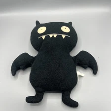 Vintage Ugly Doll Black Ice Bat Plush Sun-Min Kim & David Horvath 13” 2002