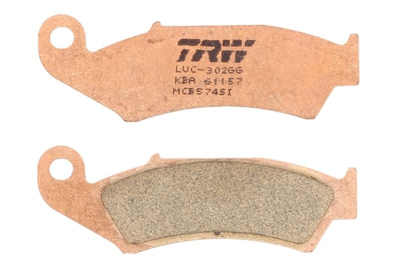 Fits TRW MCB574SI Brake pads MCB574SI  sinter, intended use offroad fits HONDA;