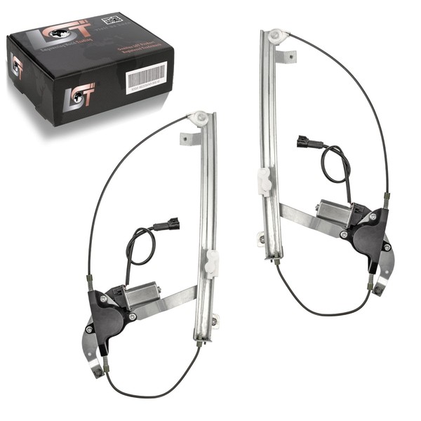 2X Fensterheber Mit Motor Set Vorne Links Rechts FüR Fiat UNO 146 89-95-image
