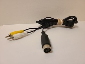 Sega Genesis Model 1 AV Cable RCA Audio Video Cord Used Tested Works US SELLER