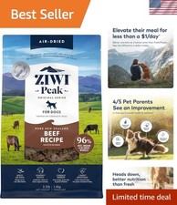 Ethically Sourced Peak Air-Dried Dog Food – Beef, 35.2oz, Grain-Free, No Fillers 51.81 per pound