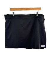 RipSkirt Hawaii Wrap Skirt XL Black A-Line Cover Up Quick Dry Travel Beachwear