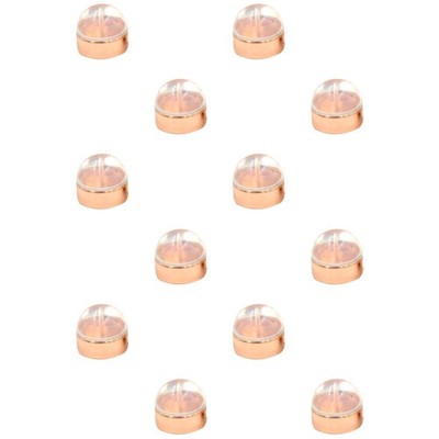 12 Pcs Ohrringverschlüsse Aus Gummi Rücken Ohrhaken Für Ohrstecker Ohrenrücken