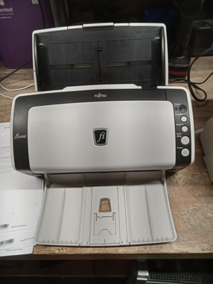 Fujitsu FI-6130Z Duplex Document Color Scanner w/Adapter & USB Cord FULLY TESTED