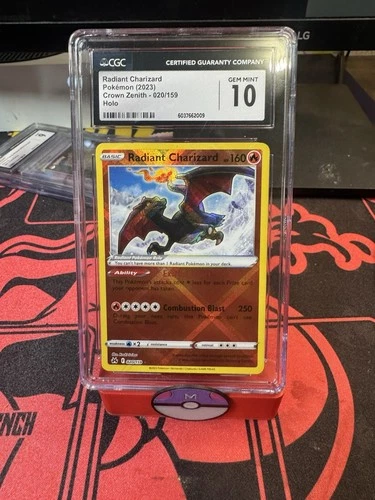 2023 Pokemon Crown Zenith Radiant Charizard #020/159 CGC 10