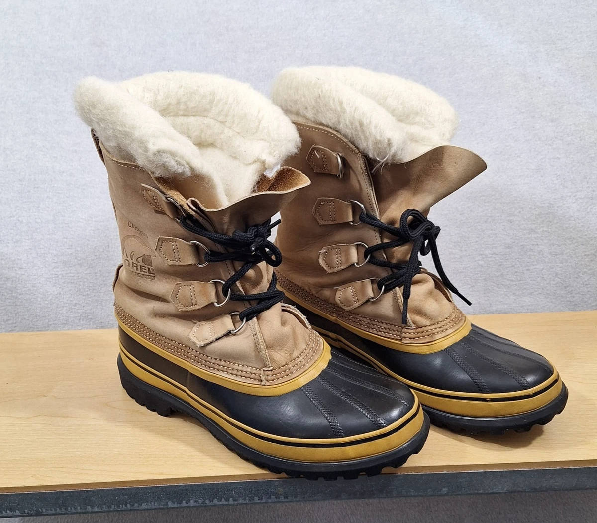 Sorel Caribou Lace Up Boots for Men | eBay