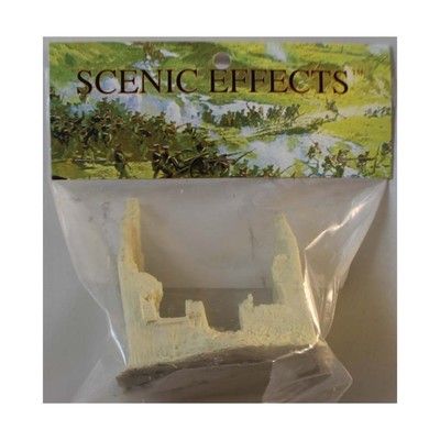 Monday Knight Resin Terrain 15mm Destroyed House Pack New