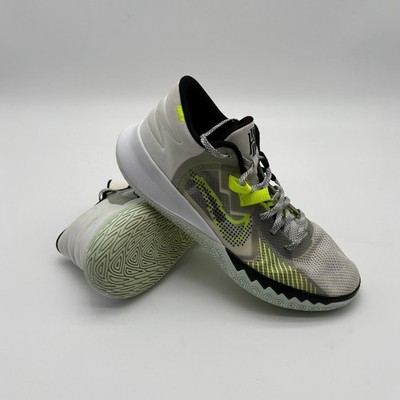 Nike Kyrie Flytrap 4 Basketball Shoes Mens 11 White Black Colorway Modern Style