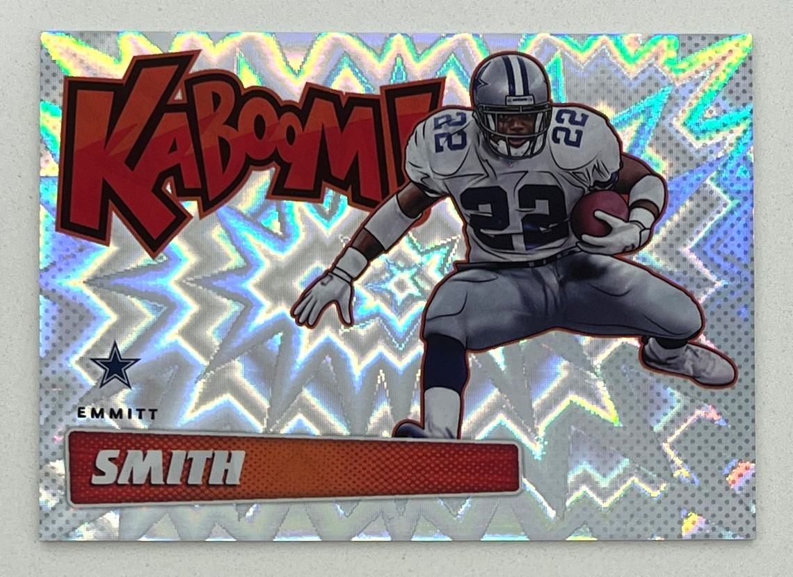 2019 Panini Absolute Emmitt Smith Kaboom! #K-ES Dallas Cowboys SSP