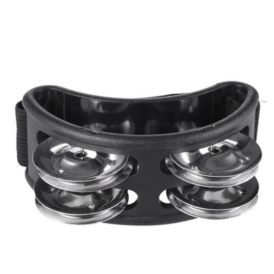 Musfunny Foot Tambourine Percussion Musical Instrument Foot Drum Set with Met...