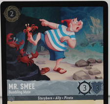 Mr. Smee - Bumbling Mate - FOIL - Into the Inklands - LORCANA - 184/204 - U Pick