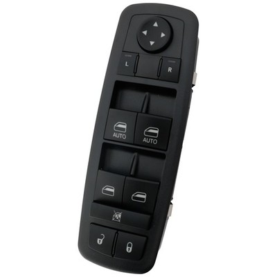 For 2015-2019 CHARGER Front Left Window Switch Black