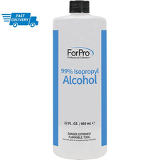 99 Isopropyl Alcohol IPA , Pure  Unadulterated Concentrated Alcohol 32 Fl Oz