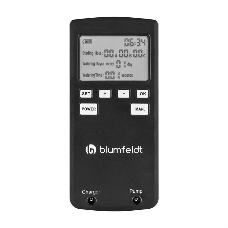 JUEGO DE RIEGO BLUMFELDT MUCHOS PROGRAMAS UNIDAD DE CONTROL BOMBA JARDÍN PLANTAS - Imagen 2 de 4