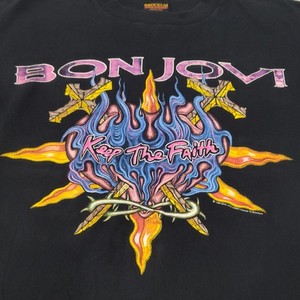 Bon Jovi Keep the Faith T Shirt | eBay