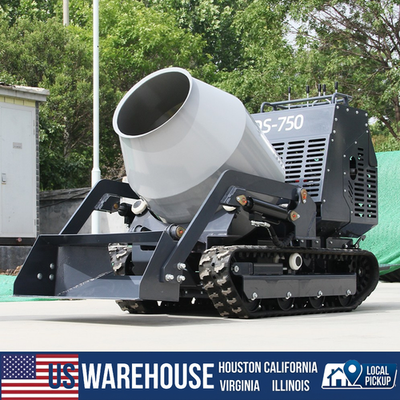 #ad #ad Mini Crawler Concrete Mixer Truck with 13.5HP Bamp;S Engine Spot Goods Self pick up $4500.00