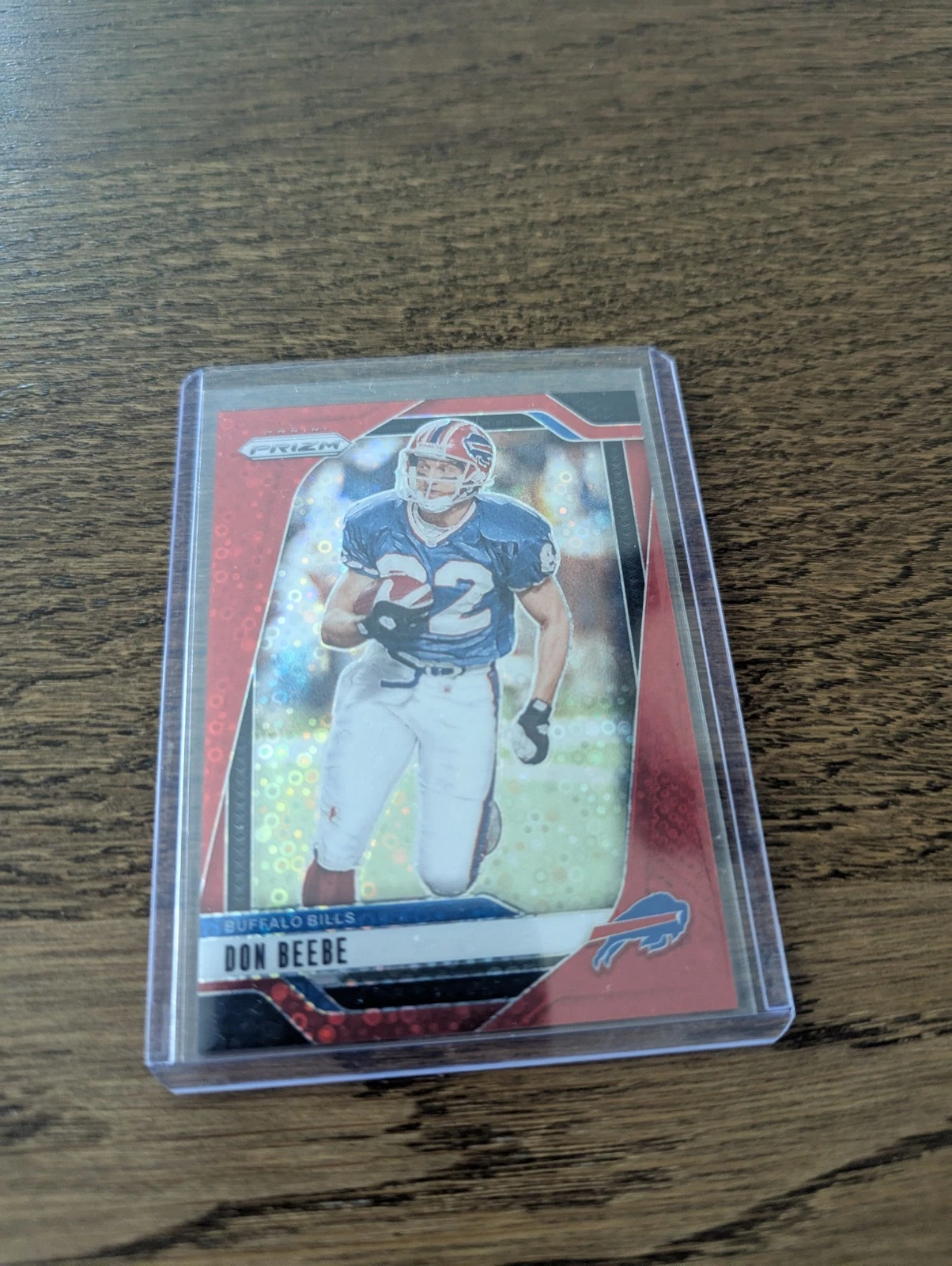 2024 Panini Prizm - Don Beebe #35 Red No Huddle Prizm /75