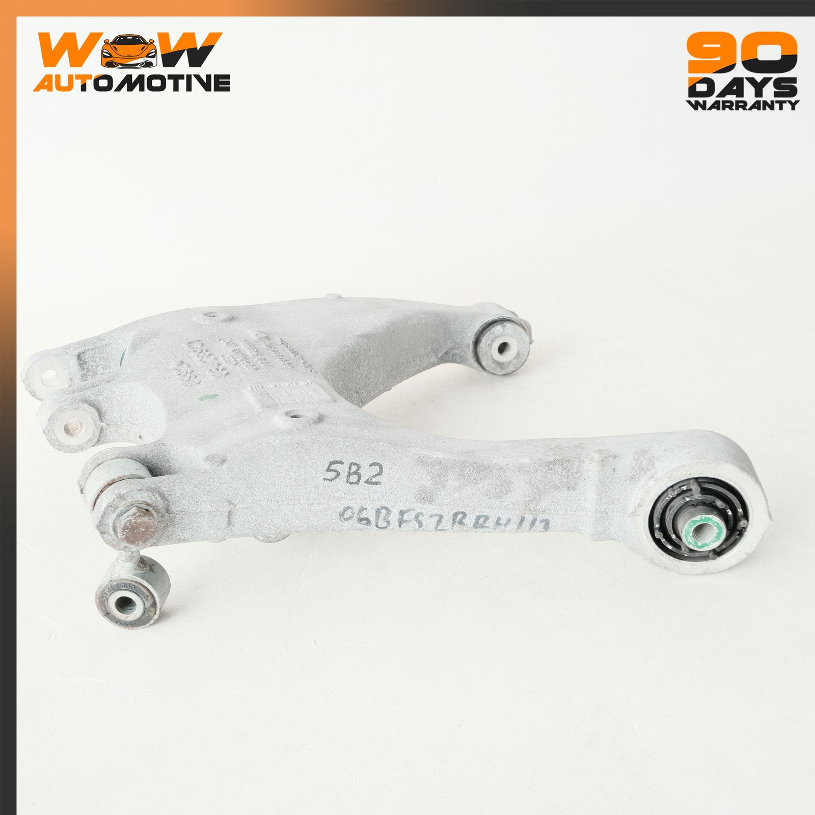 04-13 BENTLEY CONTINENTAL FLYING SPUR REAR RIGHT SUSPENSION CONTROL ARM SET OEM