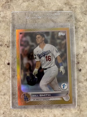 2022 Topps Series 1 Will Smith 1st Edition Gold Foil