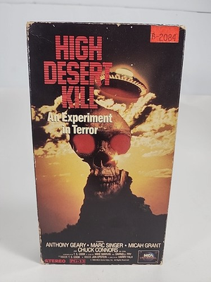 #ad High Desert Kill VHS 1990 Very Rare Horror TV Movie $6.65