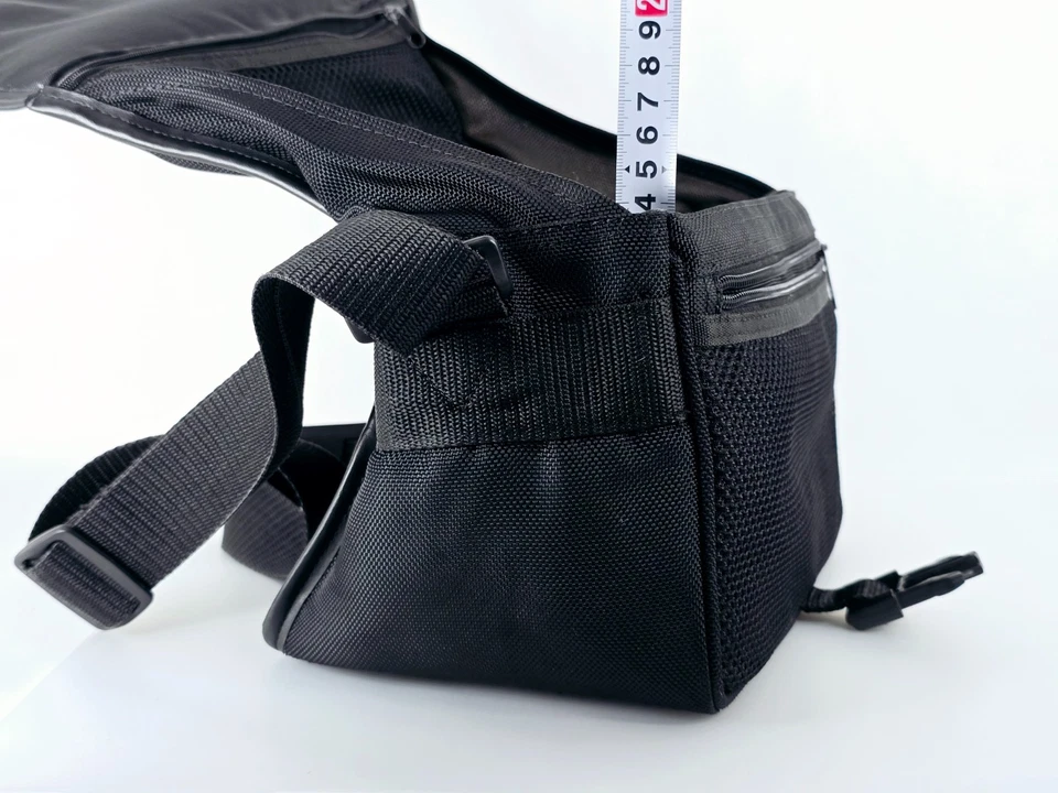 🌸 [Почти как новый] подлинный Sigma камеры объектив наплечная сумка нейлона черный из Японии - Изображение 4 из 4