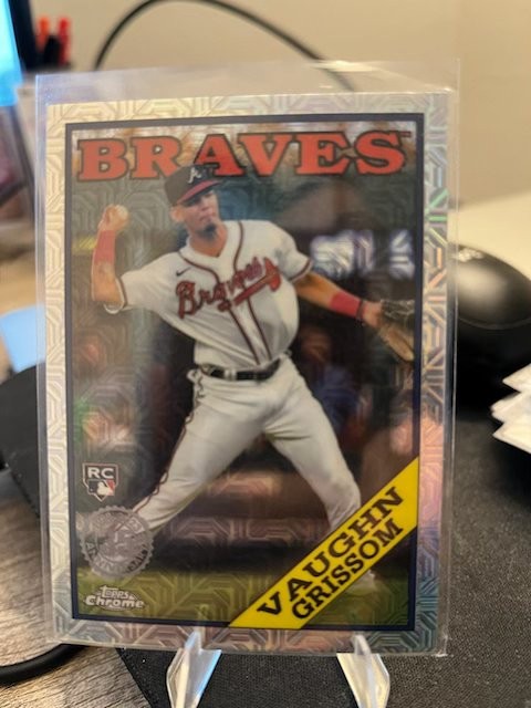 Vaughn Grissom #T88C-13 Baseball Cards 2023 Topps Silver Pack 1988 Chrome trading card — raw and PSA graded price guide