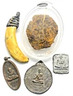 5pcs Thai Monk Coin Buddha Set Sacred Rare Protection Lucky Magic Power