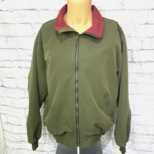 Vintage Genus Men's Bomber Jacket Made in the USA Size Large