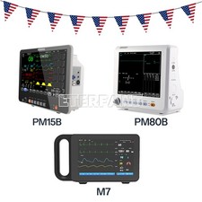 Multi-parameter Patient Monitor for Hospital ECG NIBP RESP TEMP SPO2 PR