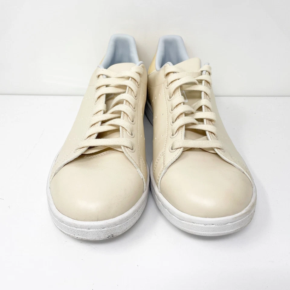 Adidas Womens Stan Smith GV7377 Beige Casual Shoes Sneakers Size 10.5 - Image 3 of 4