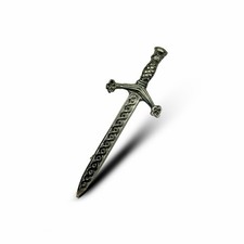 Scottish Celtic Sword Nickel Antique Finish Kilt Pin