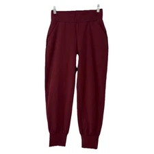 Public Rec Men’s 28/24 Burgundy All Day Everyday Jogger Sweatpants Comfortable