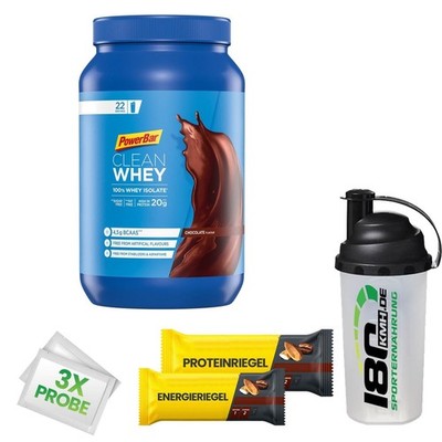 (53,88EUR/kg) Powerbar - Clean Whey 100% Isolat 570g Dose + Bonus