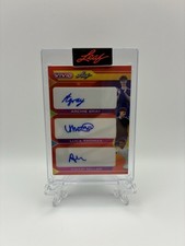 2022 Leaf Vivid Archie Gray Luca Thomas Amari Miller Triple Auto /6 Rookie