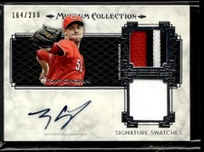2014 Topps Museum Collection Tony Cingrani Dual Relic Auto /299 HS